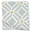 Fretwork Diamond Pebble Roman Blind swatch image