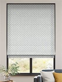 Fretwork Diamond Pebble Roman Blind thumbnail image