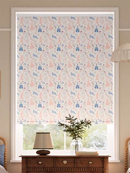 Frozen Blackout Soft Rose Roller Blind thumbnail image