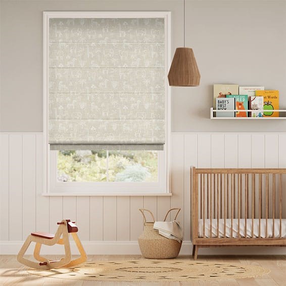 Funky Jungle Mini Pebble Roman Blind