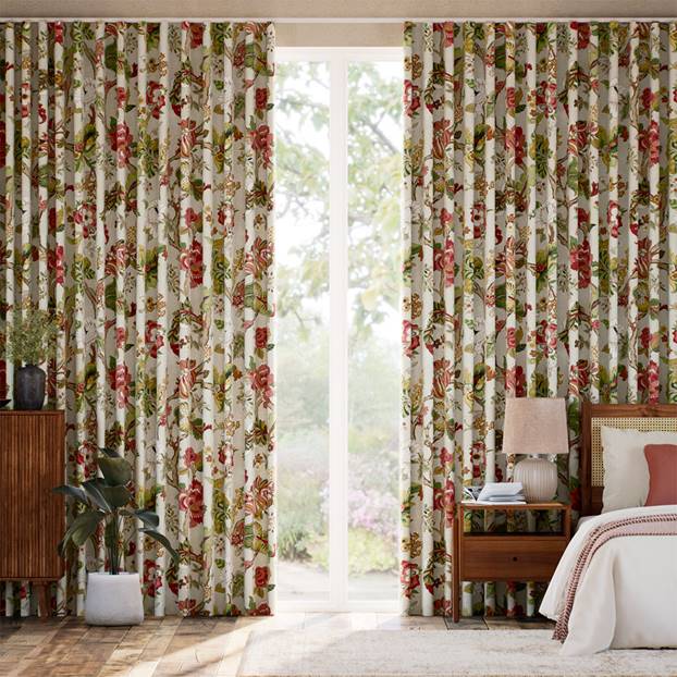 Fusang Tree Rouge Sage Curtains thumbnail image