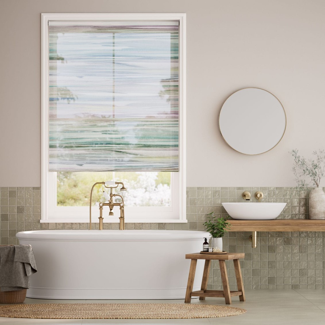 Galatea Opal Magic Screen Roller Blind