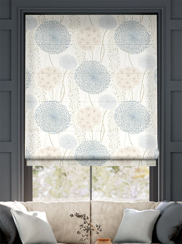 Gardenia Blush Cloud Roman Blind thumbnail image