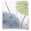 Gardenia Inky Blue Curtains swatch image