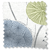 Twist2Go Gardenia Inky Blue Roller Blind swatch image