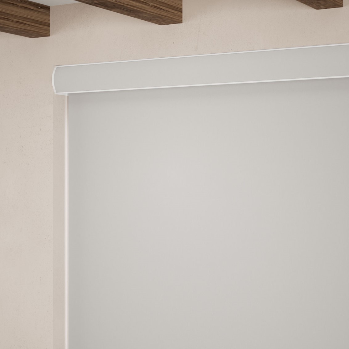 Electric Sevilla Blackout Grey Roller Blind