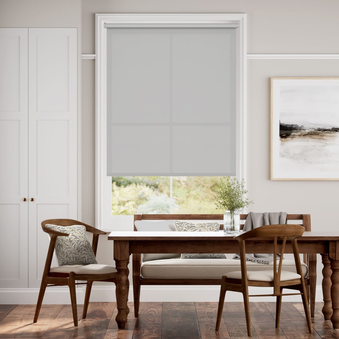 Valencia Grey Roller Blind