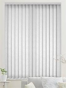 Madrid Swirl White Vertical Blind thumbnail image