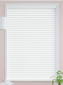 Glacier White Wooden Blind thumbnail image