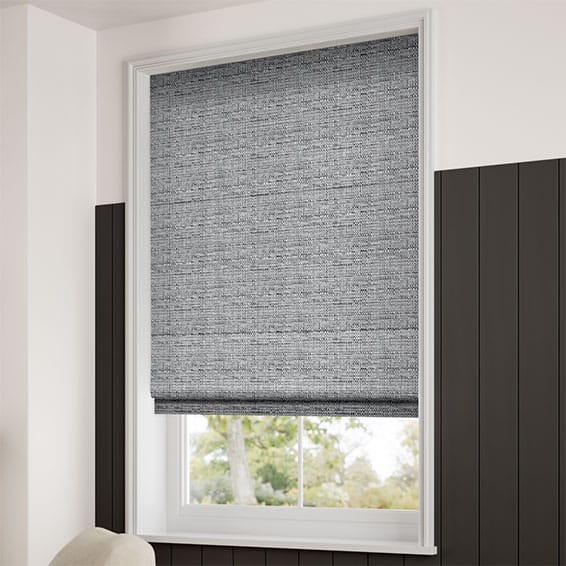 Gladstone Cadet Grey Roman Blind