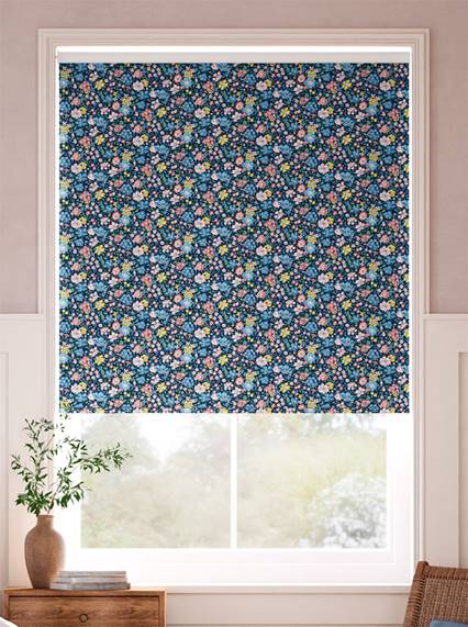 Twist2Go Glen Lyon Navy Roller Blind thumbnail image