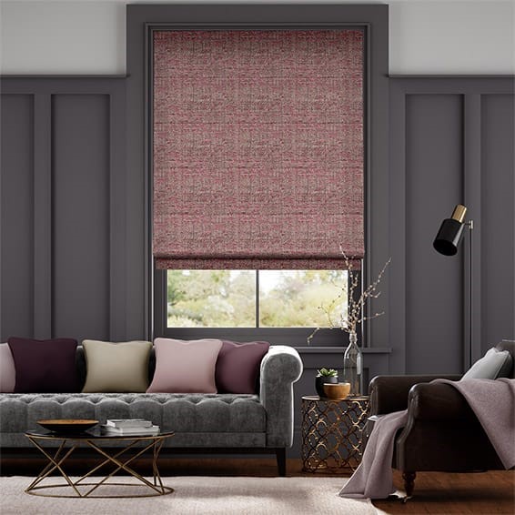 Glencoe Blossom Pink Roman Blind