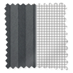 GlideShade Complete Blackout Night & Day Anthracite Thermal Blind  sample image