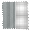 GlideShade Complete Blackout Night & Day Nickel Grey Thermal Blind  sample image