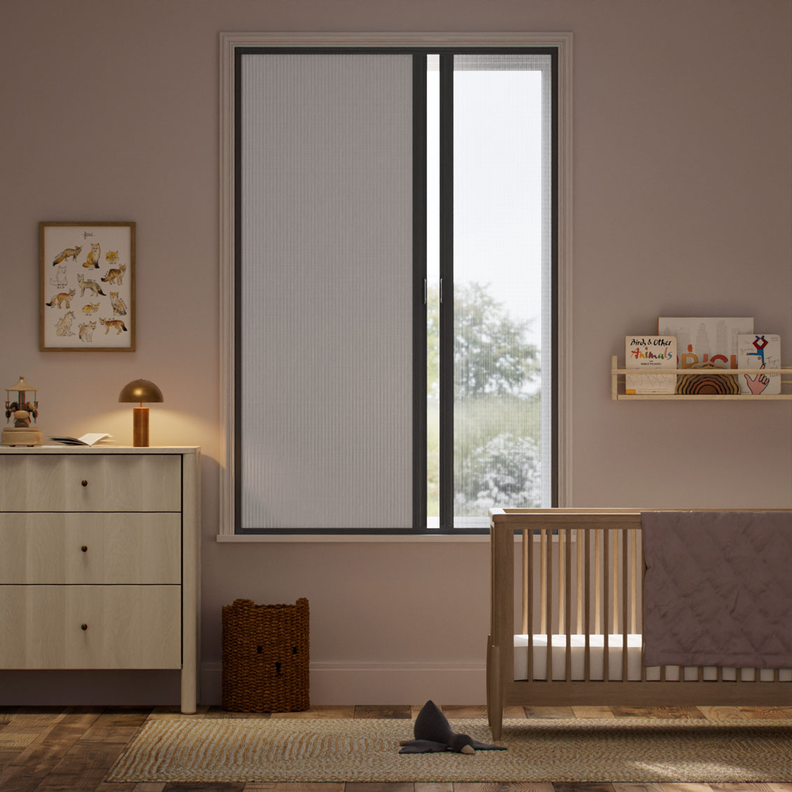 GlideShade Complete Blackout Night & Day Plume Thermal Blind 
