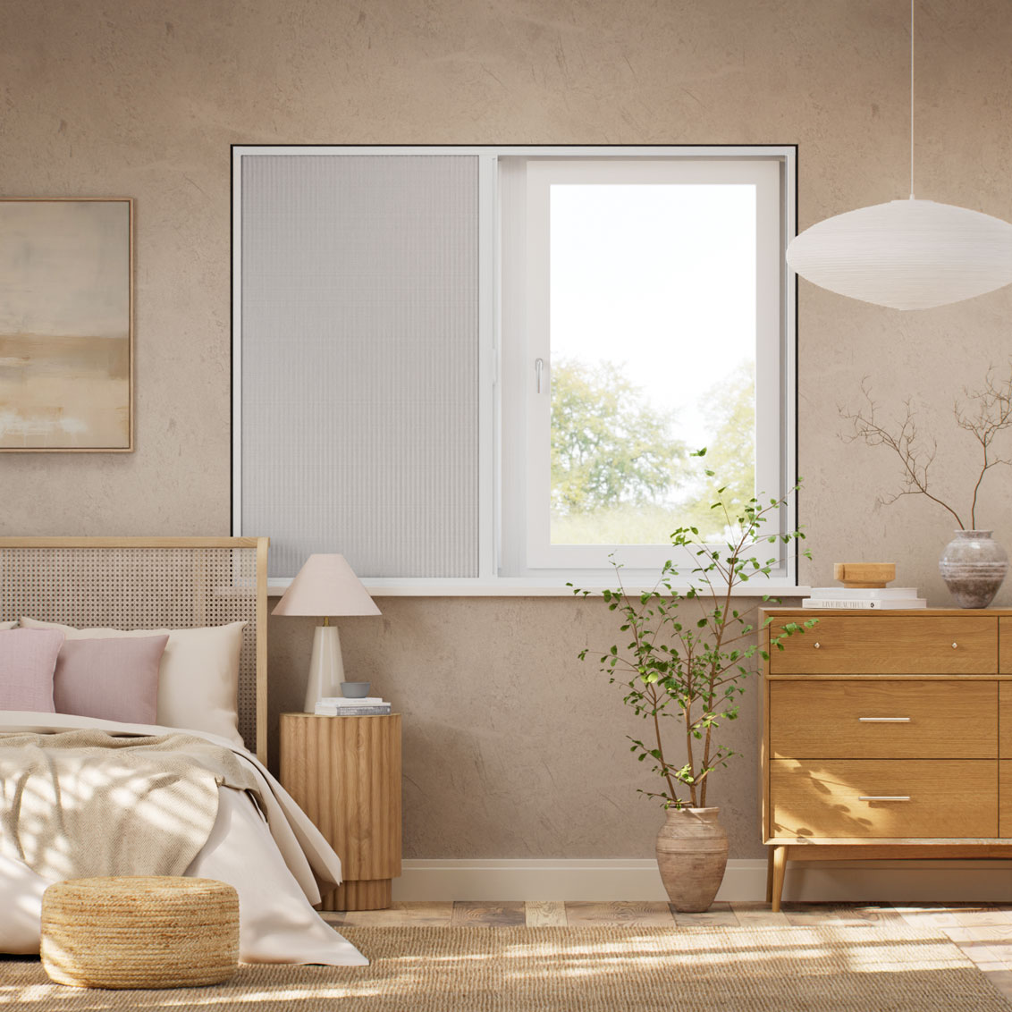 GlideShade Complete Blackout Plume Thermal Blind 