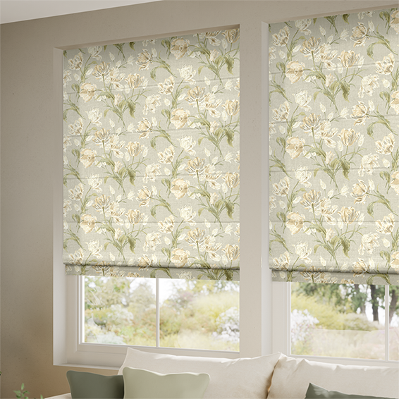 Gosford Sage Roman Blind