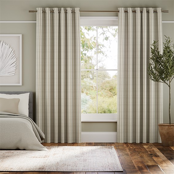 Grande Stripe Linen Curtains