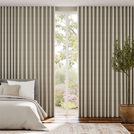 Grande Stripe Linen Curtains