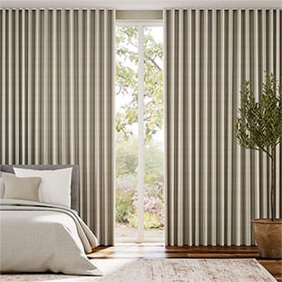 Grande Stripe Linen Curtains thumbnail image