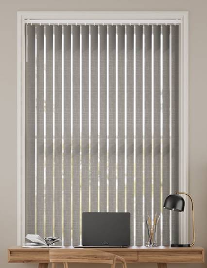 Grazia Storm Grey Vertical Blind thumbnail image