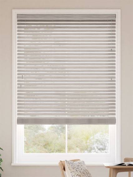 Grey Wash Wooden Blind thumbnail image