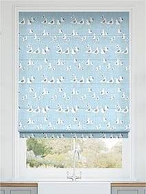 Gulls Blue Haze Roman Blind thumbnail image