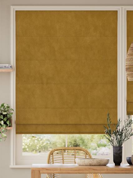 Hackney Velvet Medallion Roman Blind thumbnail image