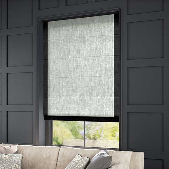 Halden Linen Limestone Roman Blind