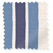 Hand Painted Stripe Cobalt Curtains swatch image