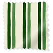 Hand Painted Stripes Hawthorn & Dark Green Roller Blind sample image