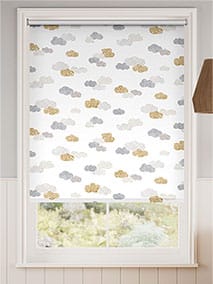 Happy Clouds Blackout Dawn Roller Blind thumbnail image