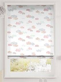 Happy Clouds Dusk Roman Blind thumbnail image