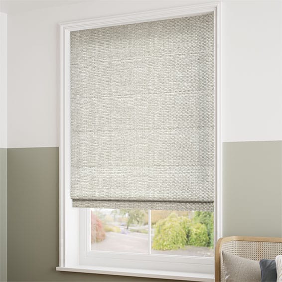 Harlow Stone Roman Blind