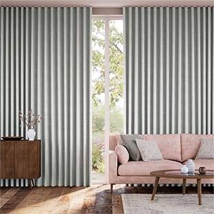 Harlow Woven Grey Curtains thumbnail image