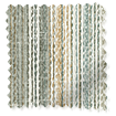 Harper Stripe Rosemary Curtains swatch image