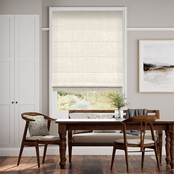 Harrow Cream Roman Blind