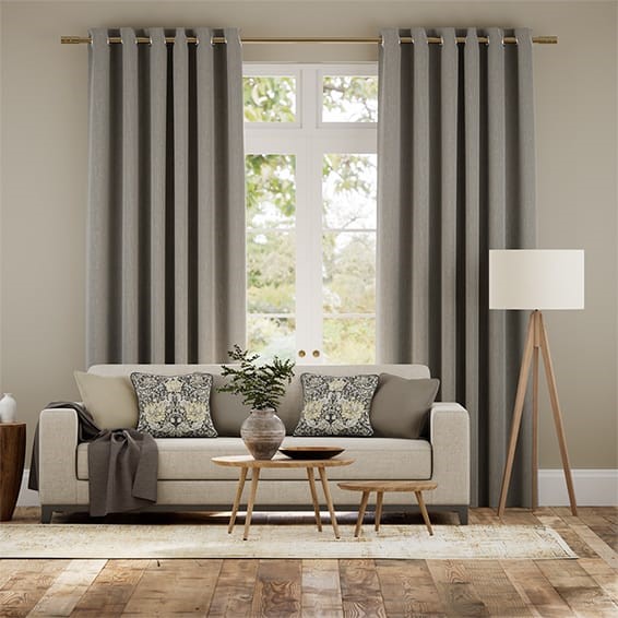 Harrow Mid Grey Curtains