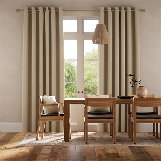 Harrow Oatmeal Curtains