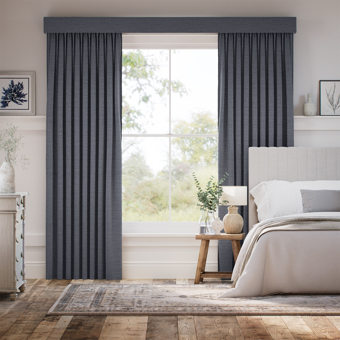 Complete Blackout Harrow Flint Curtain