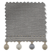 Harrow Tonal Grey & Mineral Roman Blind swatch image