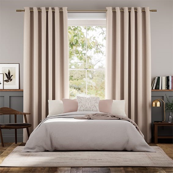 Harrow Warm Blush Curtains