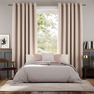 Harrow Warm Blush Curtains thumbnail image