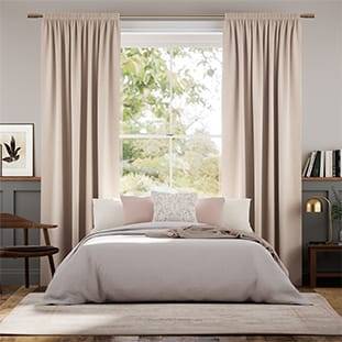 Harrow Warm Blush Curtains thumbnail image