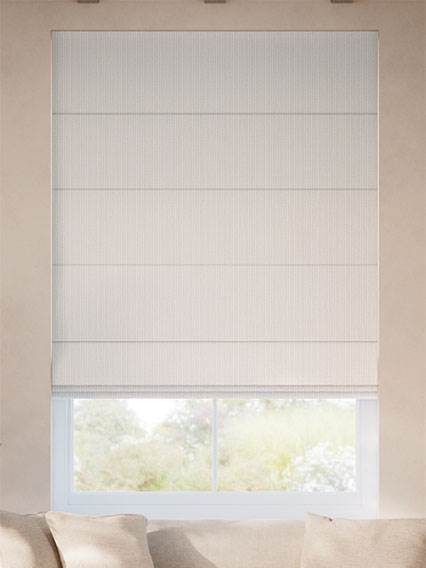 Heidi Stripe Almond Roman Blind thumbnail image