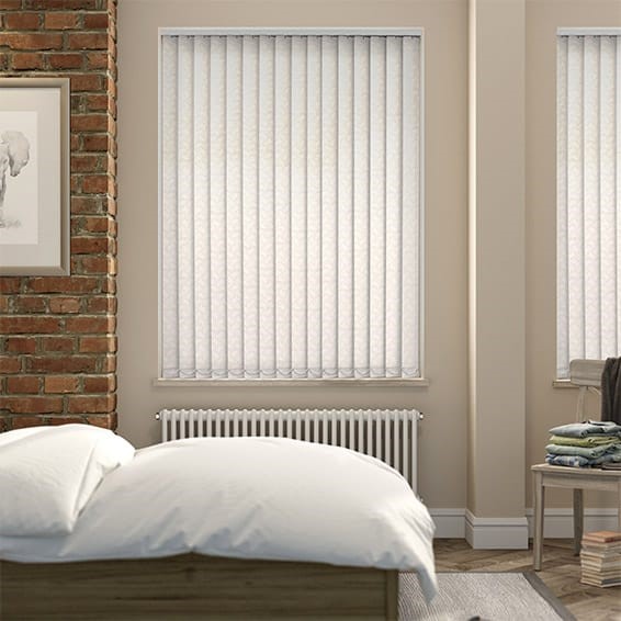 Helva Cream Blackout Vertical Blind
