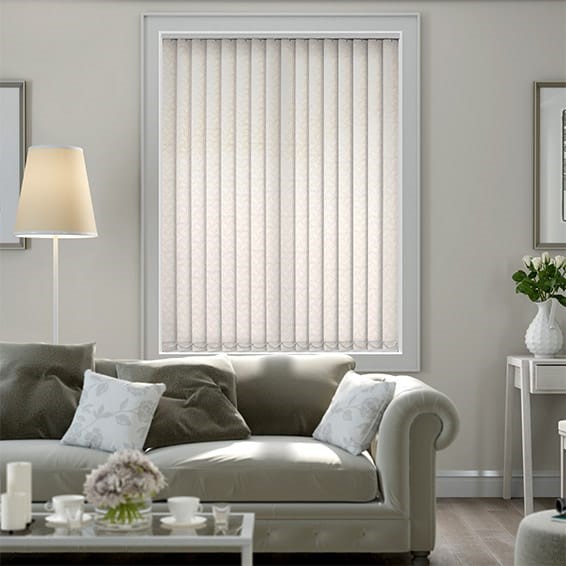 Helva Cream Vertical Blind