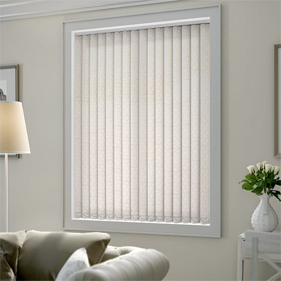 Helva Cream Vertical Blind