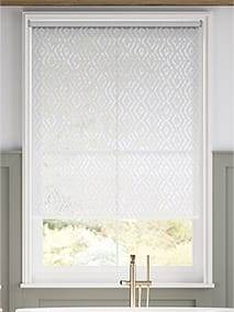 Hera Bright White Roller Blind thumbnail image