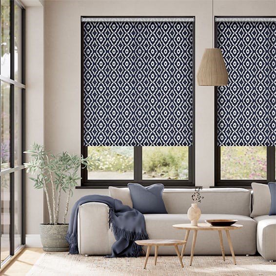 Hera Navy Roller Blind